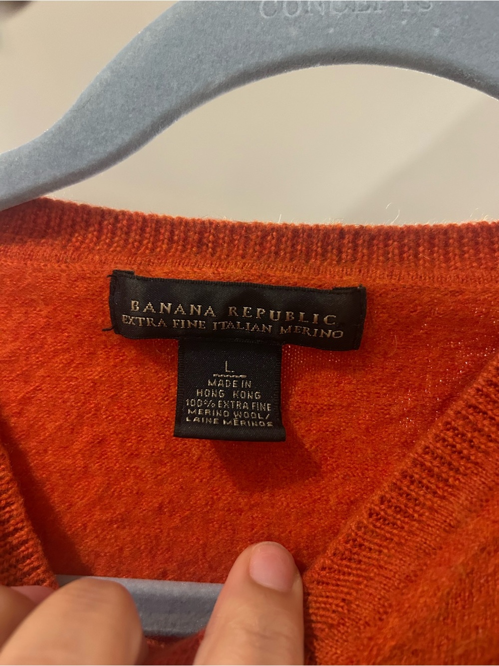 Banana Republic women's  Crewneck Sweater — Rust Orange - Picture 4 of 5